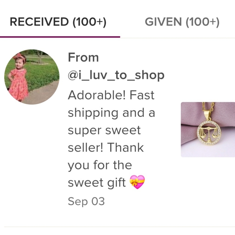 SEE NEW LISTING Libra Zodiac Necklace Inlaid Zircon Gold Plated Stainless Steel - Picture 4 of 17